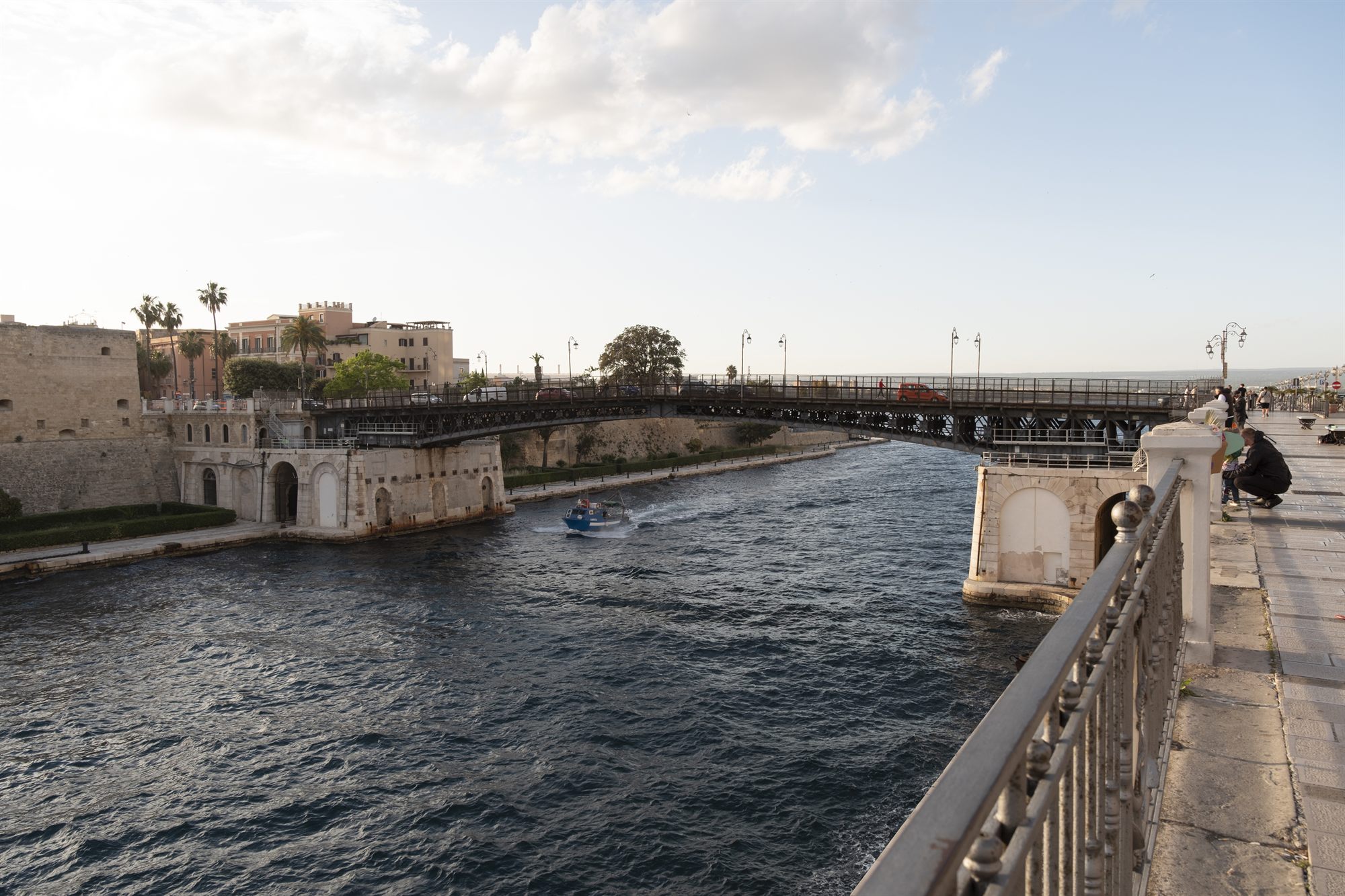 Il ponte girevole di Taranto